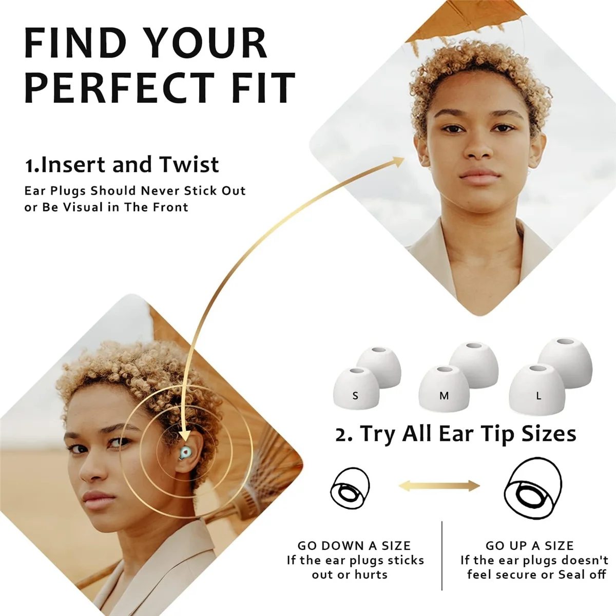 Tapones para los oídos para dormir con cancelación de ruido, protección auditiva suave y reutilizable, flexibles, auriculares con cancelación de ruido para dormir