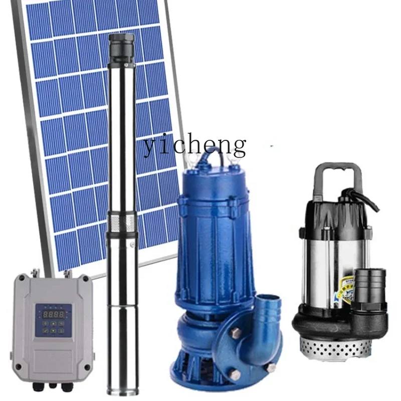 

Погружной насос высокой мощности с прямым приводом, солнечный водяной насос постоянного тока