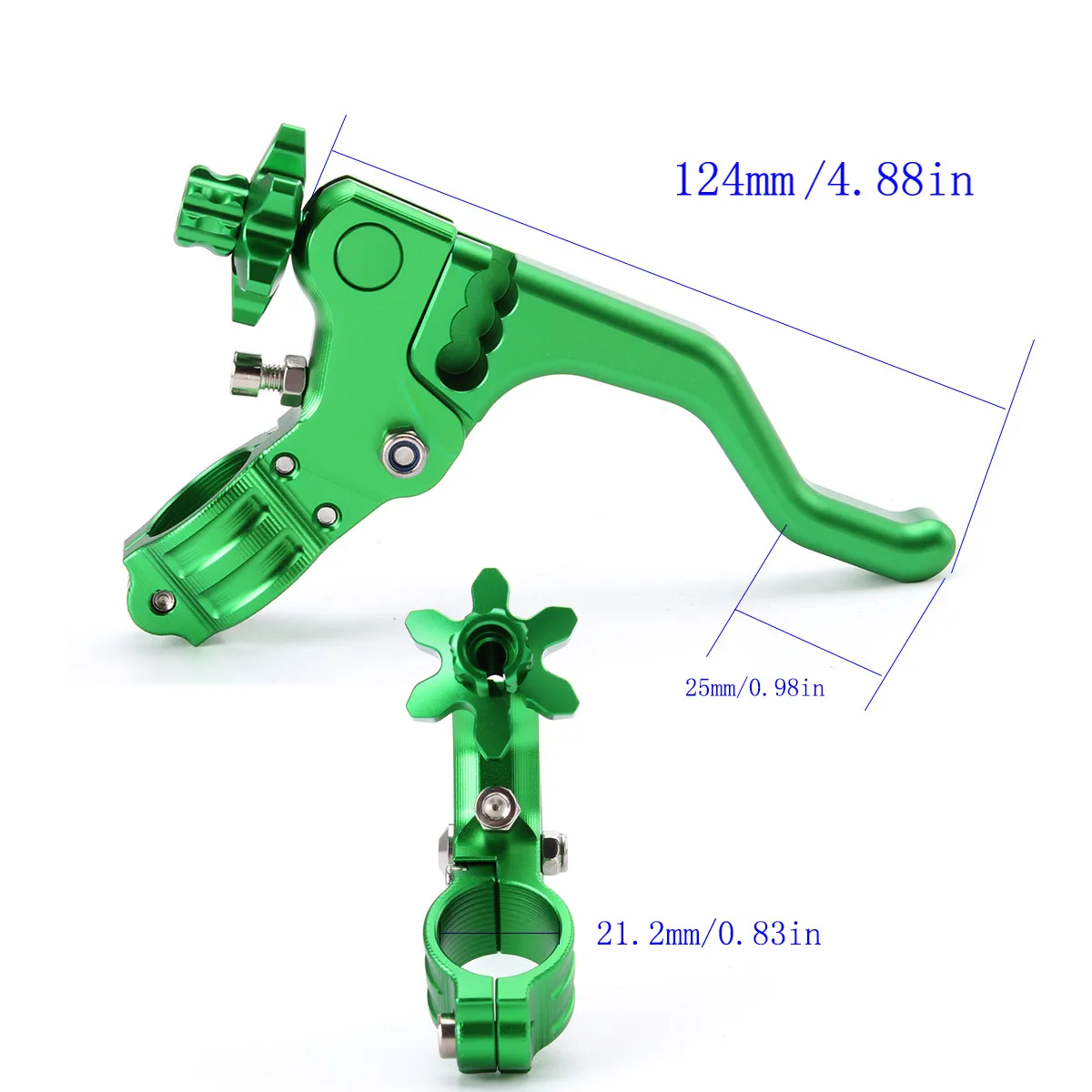 CNC Stunt Clutch Lever For Kawasaki KX KLX 65 80 85 125 250 250F 450F 450R KLX125 KLX250 D-TRACKER Z300 Z400 Z650 Z750 Z800 Z900 view 3
