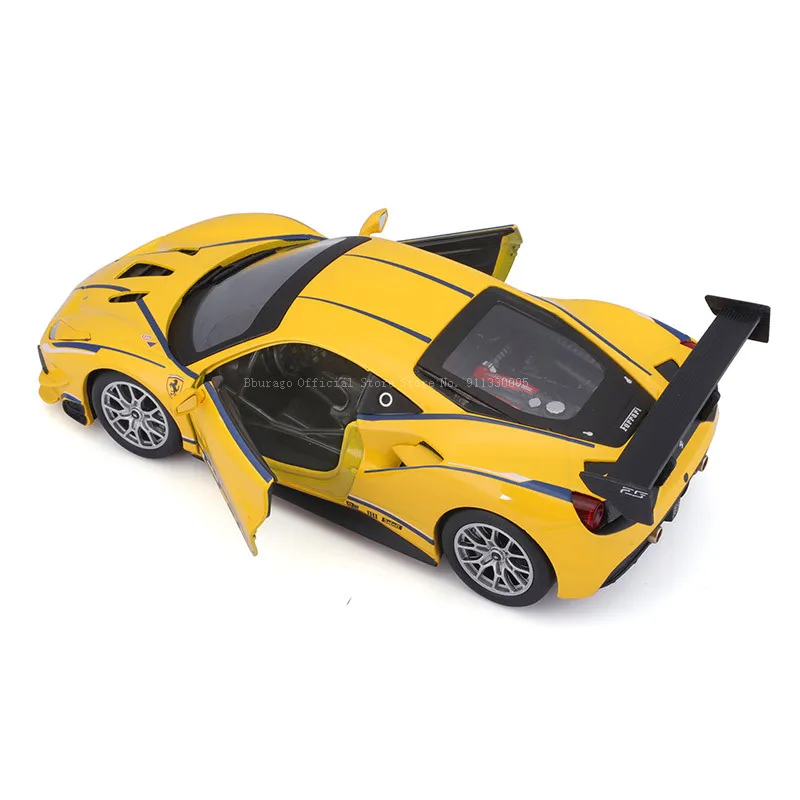 Bburago 1:24  Ferrari 488 CHALLENGE Alloy Luxury Vehicle Diecast Cars Model Toy Collection Gift