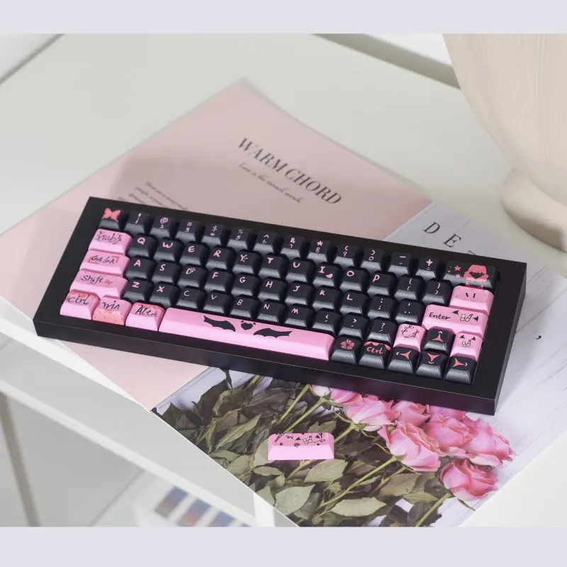 Personality Imp Butterfly Dream Keycaps KCA Profile PBT Material 140 Keys For Cherry Mx Mechanical Keyboard