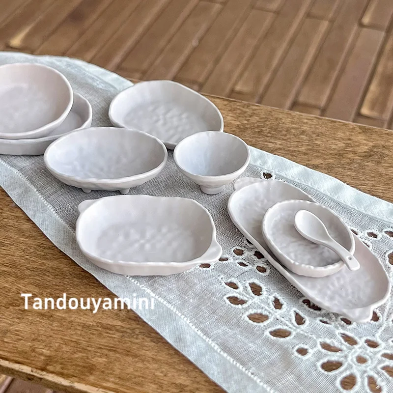 1/6 인형 집 가구 액세서리 미니 모델 소형 합금 식기 Bjd Blyth 군인 Lol 장면 촬영 소품 장식품