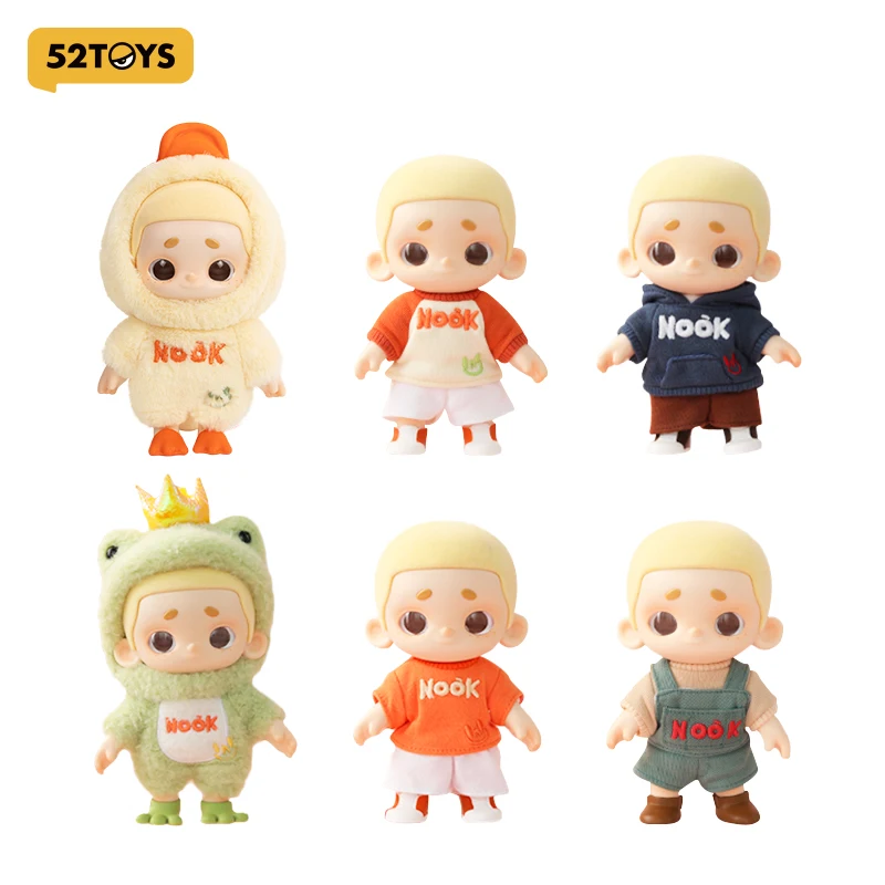52TOYS Mystery Box NOOK Plush Doll Blind Box 1, 1PC Action Figure