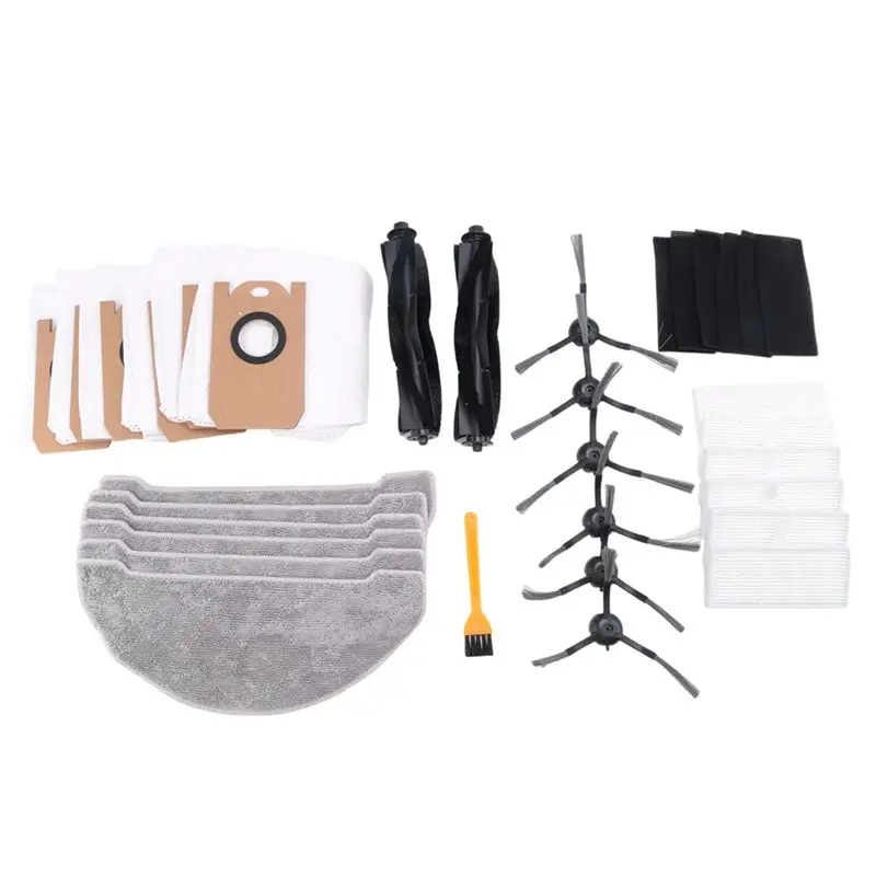 

A98I-Основная щетка, мешки для сбора пыли, салфетка для влажной уборки, боковая щетка, HEPA-фильтр, запчасти для робота-пылесоса XIAOMI VIOMI S9, аксессуары