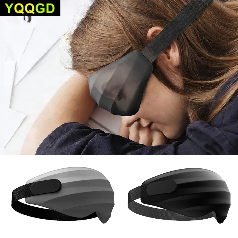 1PCS 3D Deep Contoured Eye Covers for Sleeping, Zero Pressure Cup Blindfold for Men Women, with Adjustable Strap for Sleeping