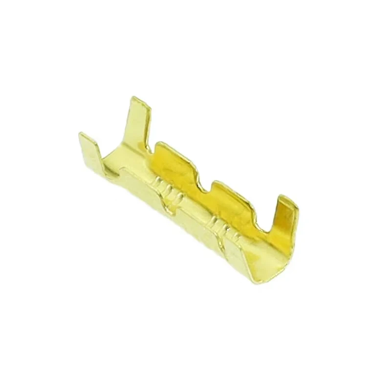 50Pcs Docking connector line pressing button quick connect terminal wiring steel image 5