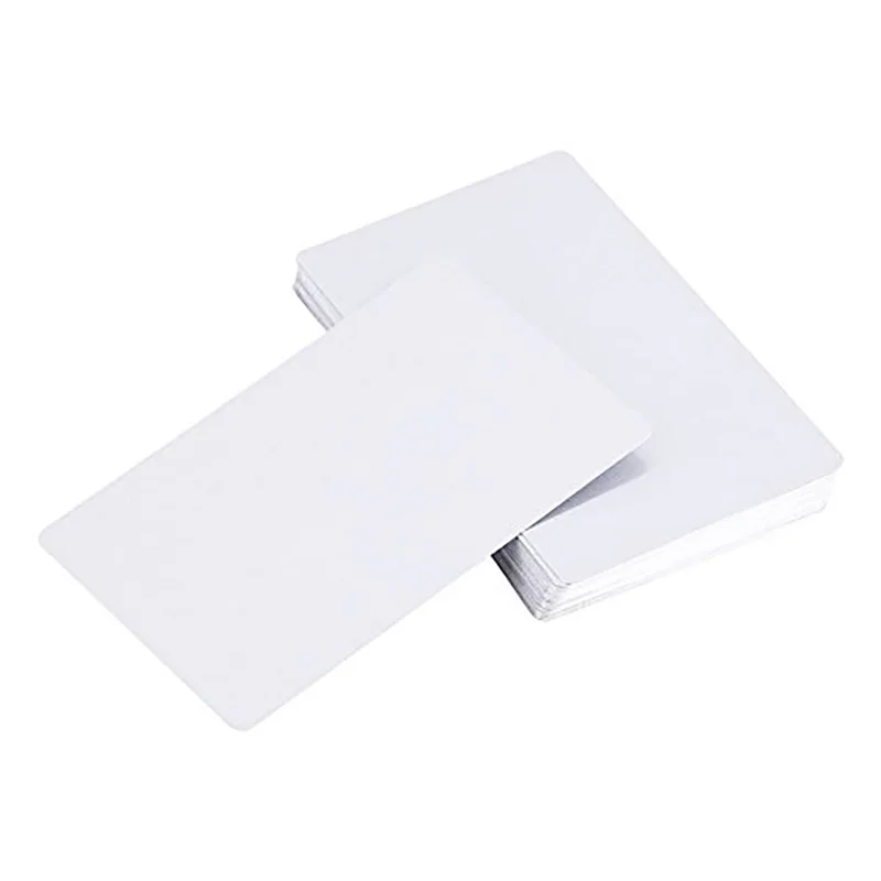 50pcs sublimation blank business cards metal sheet name aluminum plate products bulk