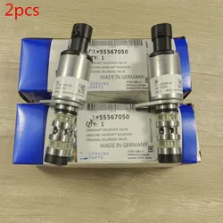 2Pcs Camshaft Cam Control Solenoid Valve For Chevy  Cruze Aveo Orlando Sonic Astra Pontiac G3 Vauxhall Opel Mokka Astra 55567050