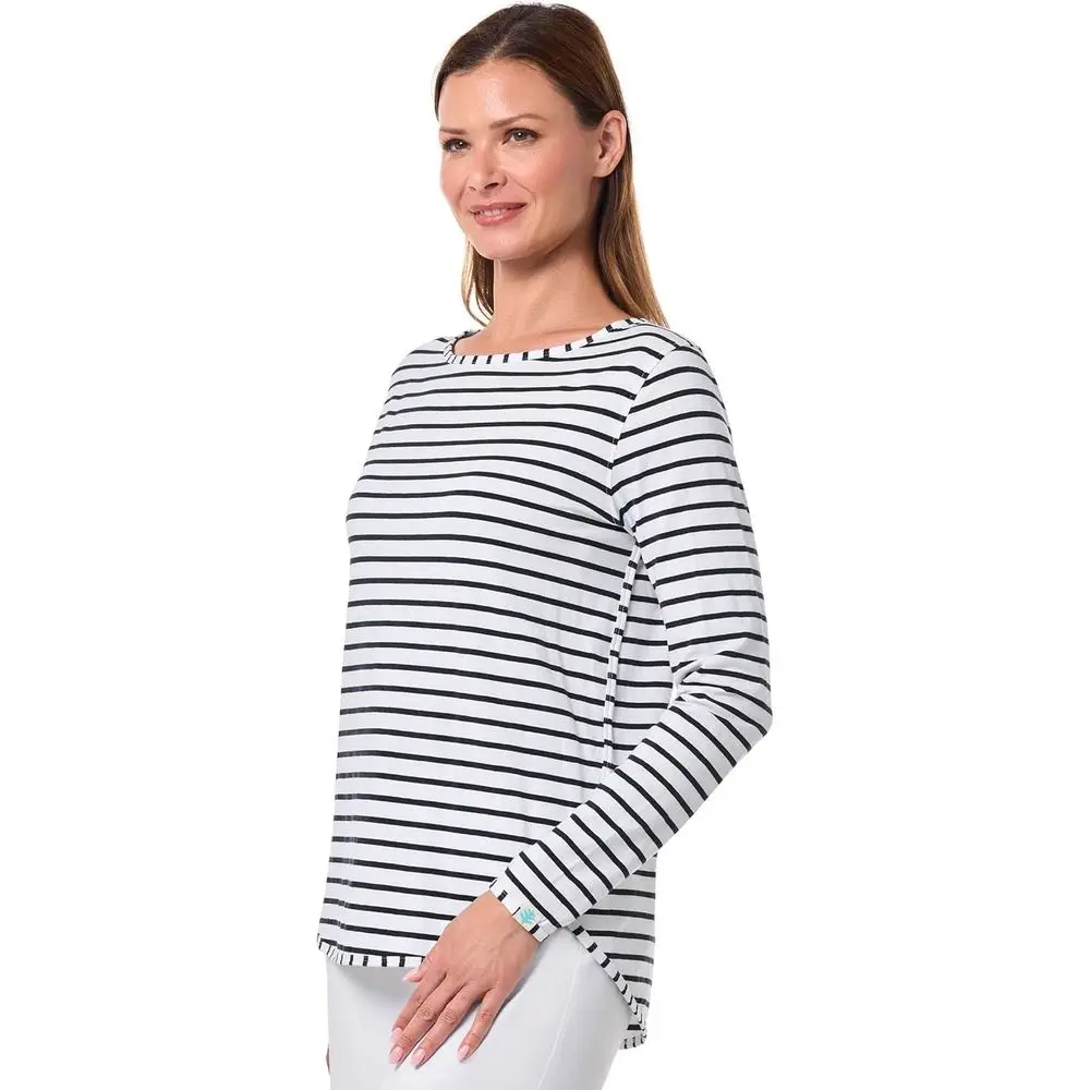 

Женская рубашка с разрезом по бокам и длинными рукавами - Защита от солнца UP 50+ - Heyday