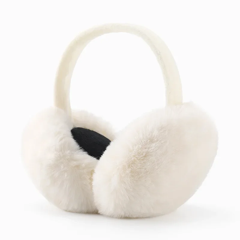 Soft Plush Ear Warmer Plush Kawaii Korean Design Foldable Thickened Ear Protection Cycling Earbags Winter Accessories for Women