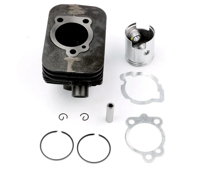 Moped Motorcycle Engine Cylinder Kit With Piston Pin and Gaskets for Piaggio BOSS CIAO 50cc 38.2mm 65cc 43mm Bravo Grillo Si