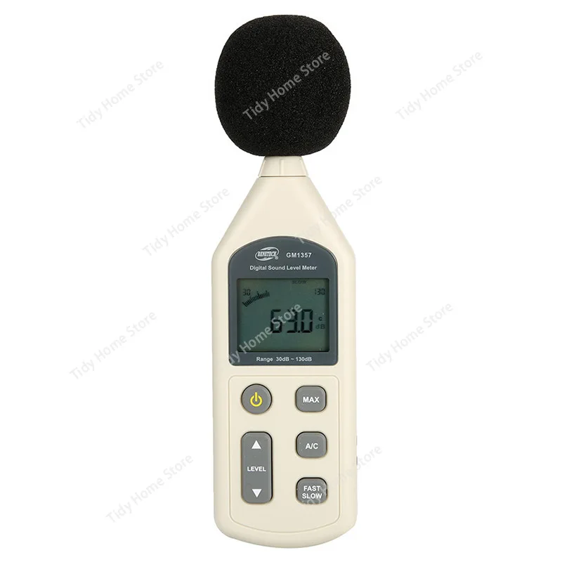 

Digital Sound Level Meter A & C Weighting, Overload Display, Microphone