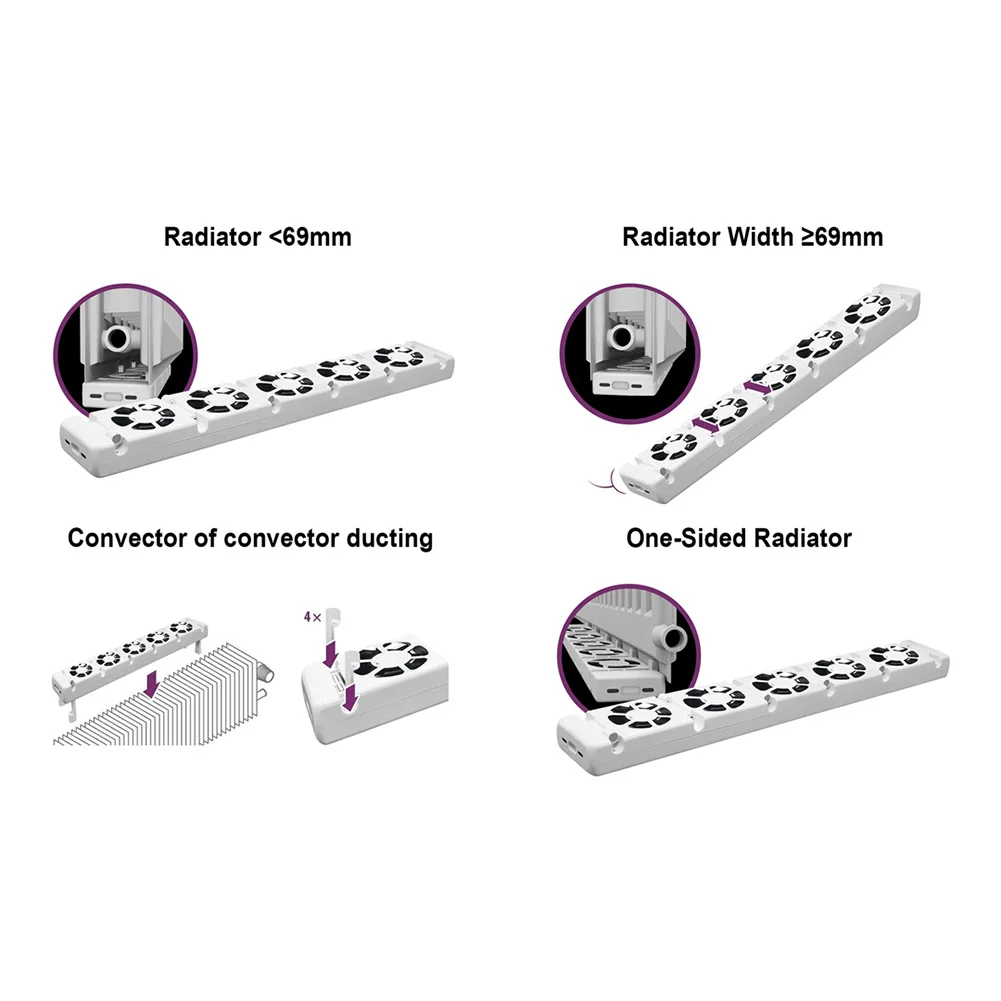 Kehidupan pelayanan hingga 50,000 jam apartemen pemanas perapian kipas pendingin otomatis pemanas kipas termostat otomatis bersertifikat CE