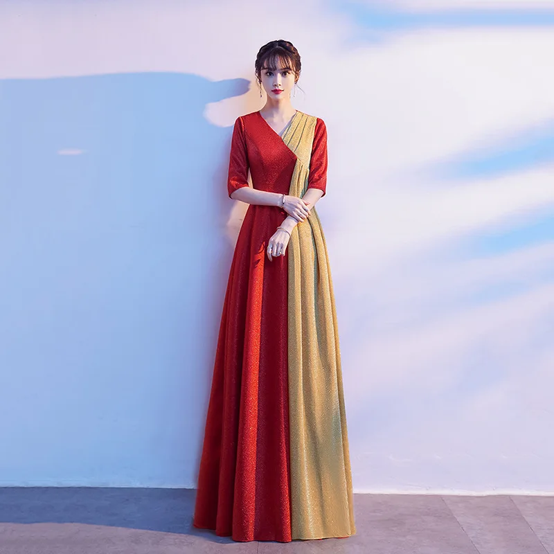 chœur-femmes-hote-conducteur-scene-tenue2025new-style-robe-de-soiree-anniversaire-longue-robe