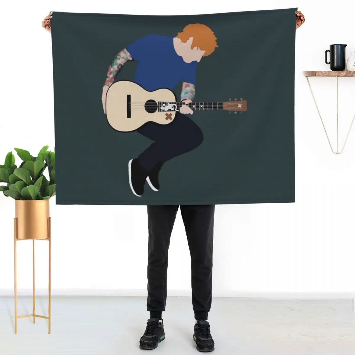 

ES2 Throw Blanket Compact Warm Blanket for Car Road Trip