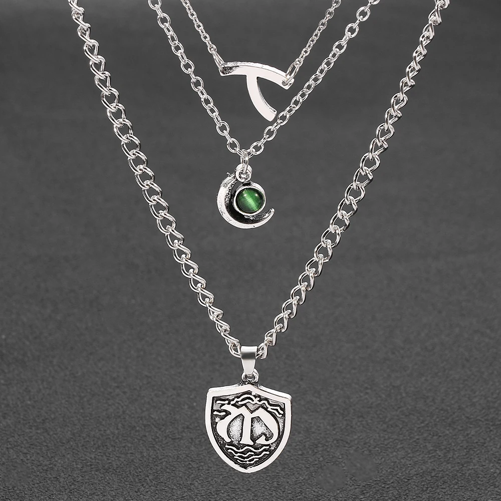 Anime Pendant Necklace - Anime Cartoon meerlaagse korte ketting, modieus