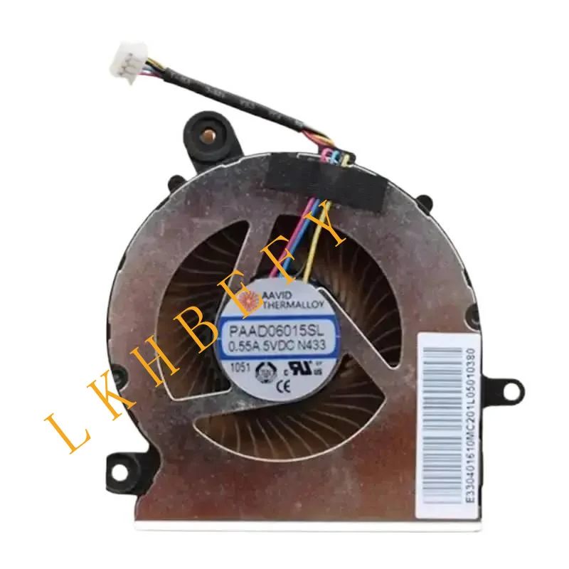 

” New cooler FANS for 1581 GF66 GL66 CPU GPU Cooling FAN N459 PABD08008SH N460 PABD06015SL Heatsink radiator DC5V 0.5
