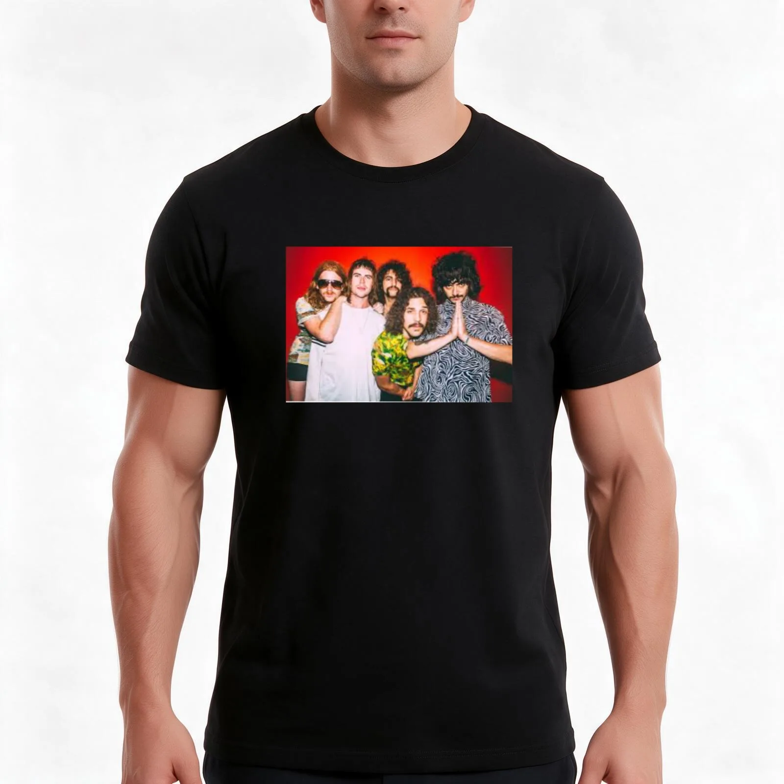 Sticky fingers T-Shirt, Summer Casual Cotton Tee, Oversized Streetwear Tops, Vintage Graphic Print, Loose Fit Short Sleeve