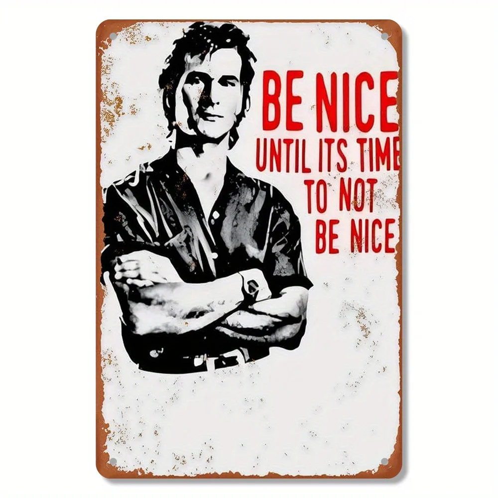 

[Retro Metal Plate] Retro Metal Plate, 8X12 Inch Iron Wall Art - Classic Movie Posters from The 1990S - Suitable for Living