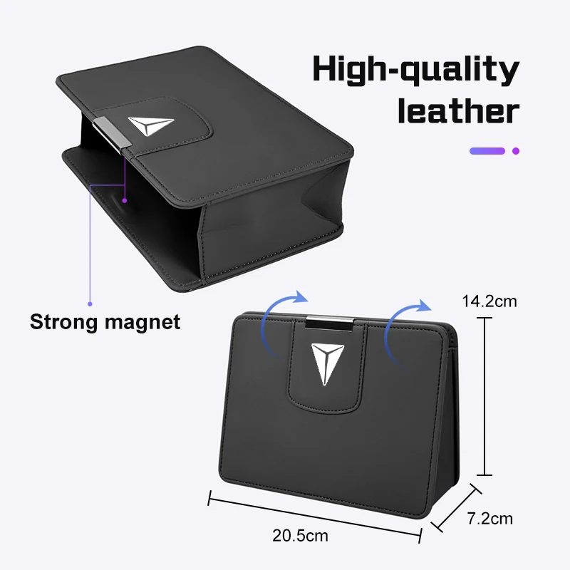 

Hanging Trash Can Leather Garbage Bag For Deepal S07 S7 SL03 G318 S09 S05 Car Door Cup Phone Organizer Storage Box Accessories