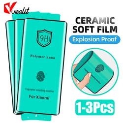 Explosion-proof Ceramic Film For Xiaomi 14 Pro 13 Ultra 12s 12x 11 CIVI 3 2 Screen Protector for Redmi Note 13 Pro Plus no glass