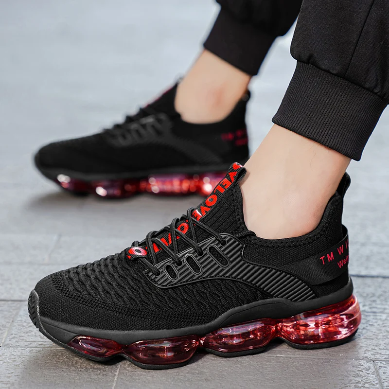 Men's Casual Sneakers Breathable Luxury Trainer Race Shoes Fashion Loafers Running Shoes for Male