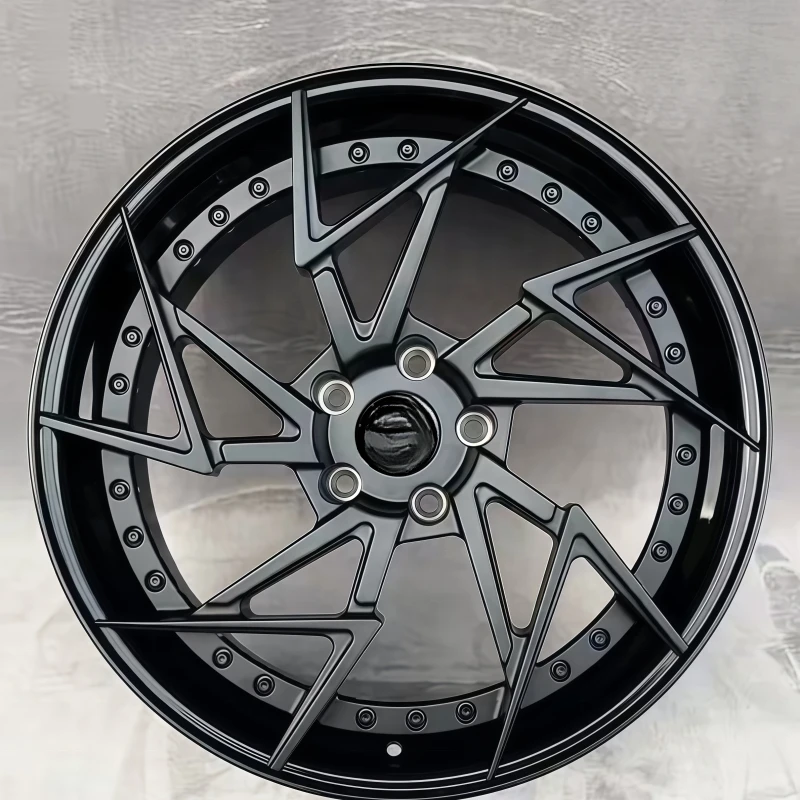 High Quality 2 Piece Custom Forged Alloy Deep Concave Car Wheel Hub 19/20 Inch PCD 5x112 5x120 5x114.3