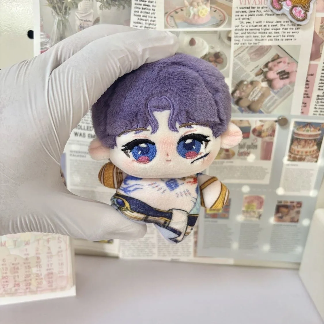 รักเดิมและอวกาศลึกราฟายเอล นูนูคอสเพลย์โพไซดอนมาตุ๊กตาผ้าฝ้ายตุ๊กตาน่ารักสาวของขวัญ