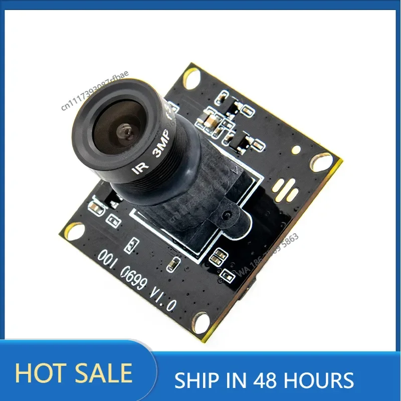 1 million high definition USB camera module Industrial camera monitoring and capture Large wide-angle lens camera module