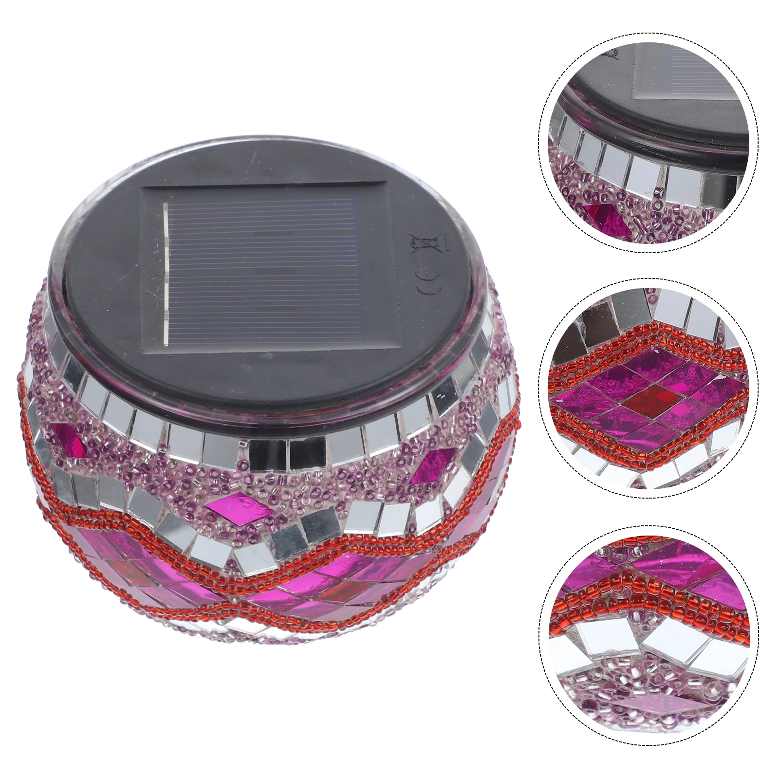 

Light Decorative Waterproof Led Yard Lamp Lawn Light Glass Ball Solar Powered Outdoor Decorative Lamp Durable