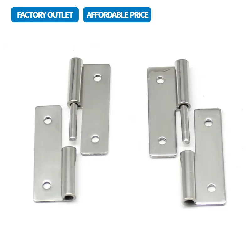 

Detachable 304 Stainless Steel Hinge 2-Inch Suitable For Industrial Machinery Doors Detachable Up And Down