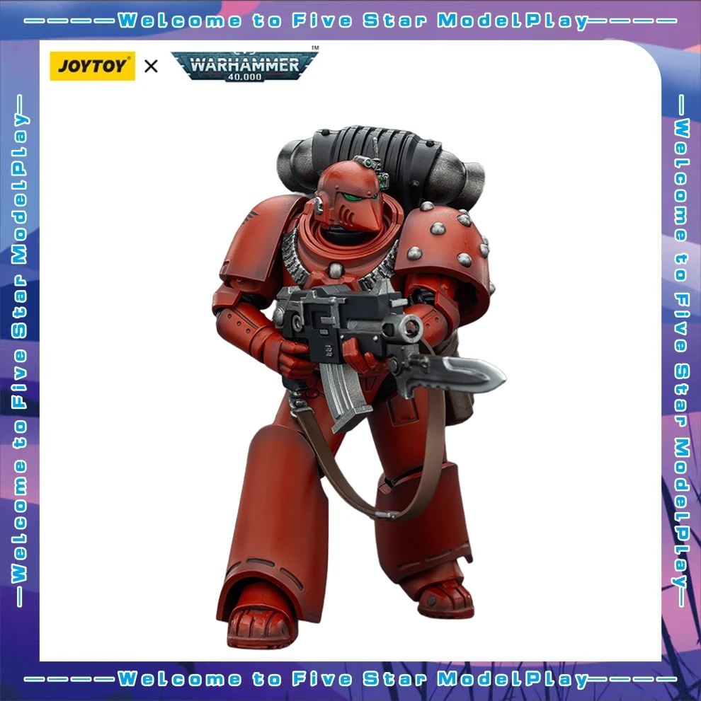 

【FS】Фигурки JOYTOY Warhammer 40K в масштабе 1/18: Blood Angels MKVI, тактические модели легионеров, игрушки, подарки