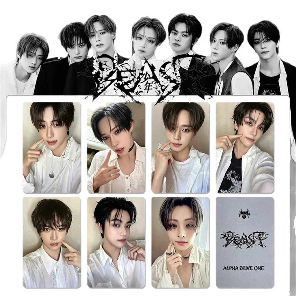 ALD1 ALPHA DRIVE ONE 2nd Mini Album Photocard UNBREAKABLE : BEAST Lomo Cards Idol Postcard Collection Fan Merch Gift Cosplay