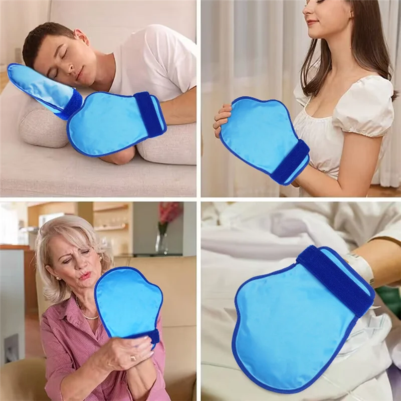 Hand Ice Pack Gloves Full Cold Therapy 2 Pack For Pain Relief Gel For Chemotherapy Neuropathy
