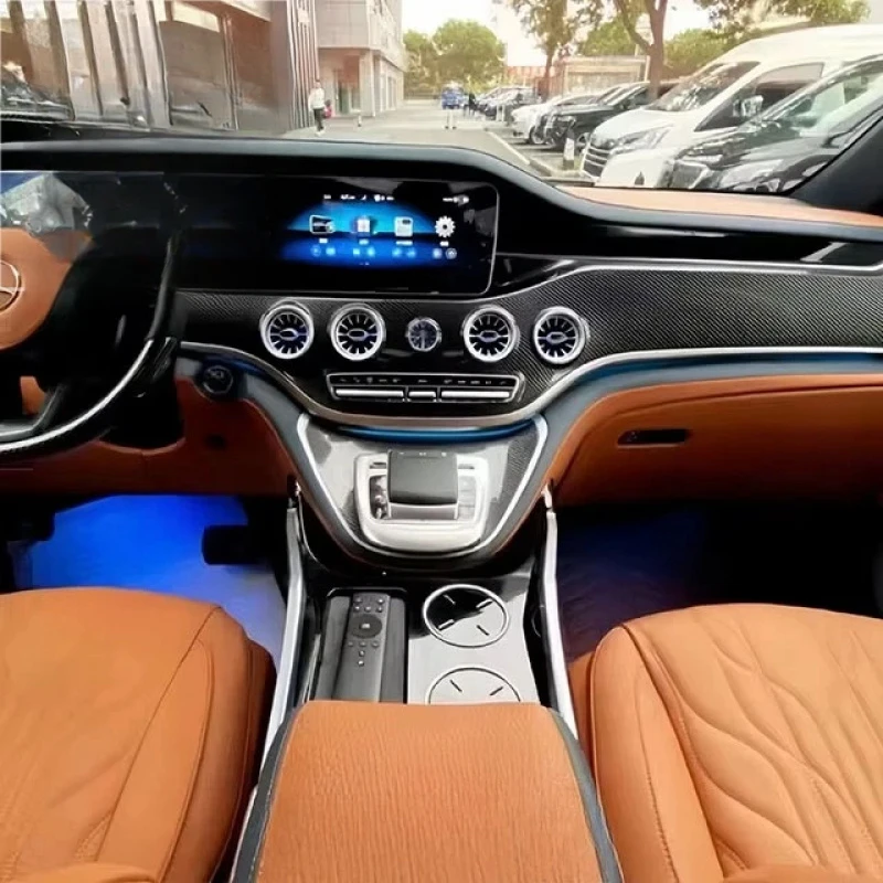 

Автомобильный ящик для хранения с подстаканником, центральный подлокотник для хранения чемодана, литый V260 V250 V-Class