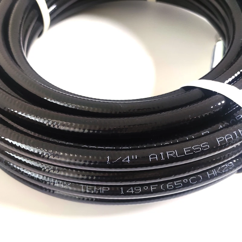 1/4 Inch 7250psi Double Steel Wire Explosion Proof High Pressure Pipe for GRC Airless Spraying Machine 240794 view 3