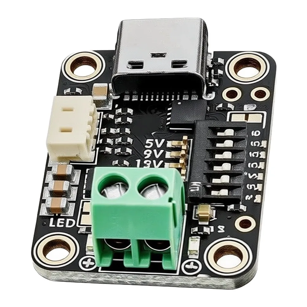 HUSB238 Trigger DIP Switch Version For For STEMMA QT USB Power Delivery Emulation Development Board Accessory