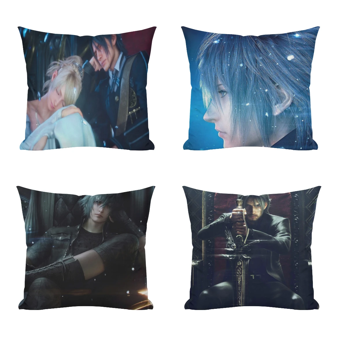 

F-Final-Fantasy-XV Cushion Cover 45x45cm Home Decor Sofa Pillow Home Pillowcase