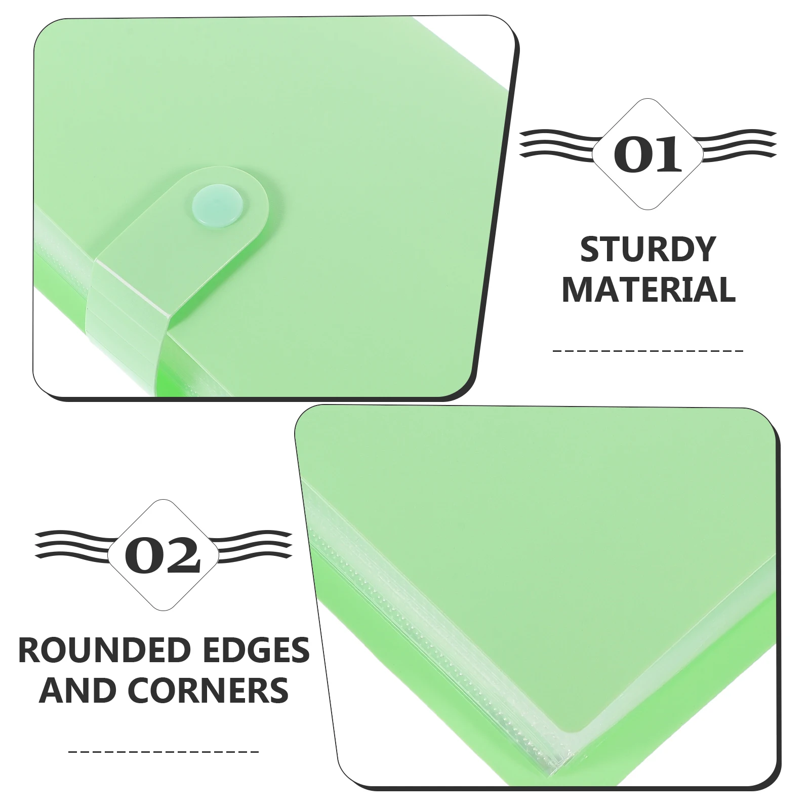 ألبوم جمع العملات، سعة كبيرة، مادة آمنة محمولة، حامل أموال، حافظة عرض واقية لكتب تخزين العملات النقدية #4