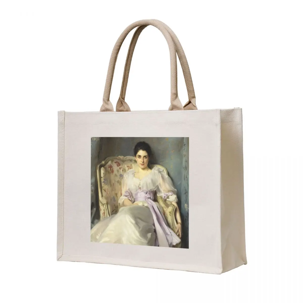 

John Singer Sargent - Lady Agnew Of Lochnaw Tote Bag Portable shopping bag cloth bag woman shopping trolley shopper bags