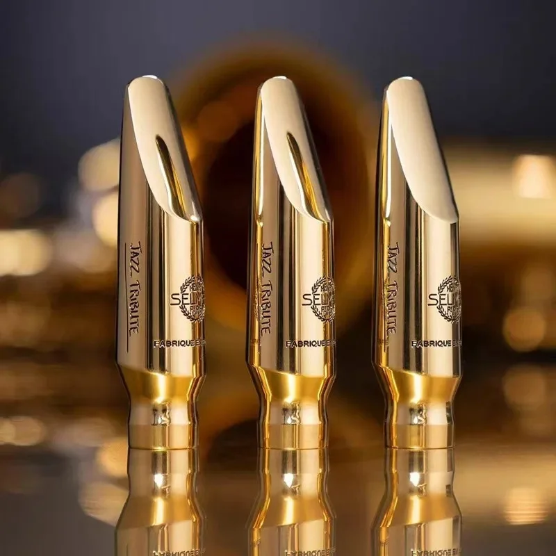 French Metal Saxophone Mouthpiece, Alto, Soprano, Tenor Sax Mouthpiece, Tip Opening Size 6# 7#, Jazz Version
