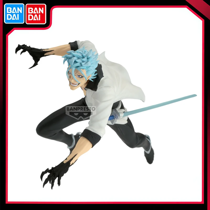 

Bandai Banpresto Original BLEACH VIBRATION STARS GRIMMJOW JAEGERJAQUES Anime Action Figure Toys PVC Model Collection Doll Gift