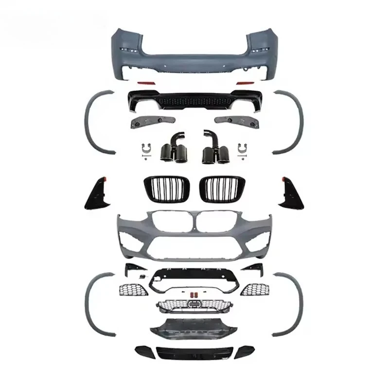 Car X3 Upgard To X3M Bumper Body Kit For X3 G01 Upgrade X3M Front Bumper Body Kits