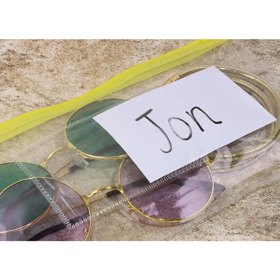 4 قطعة مغلفات بلاستيكية شفافة مجلد ملف مع جيوب بولي كلوريد الفينيل مقشرة الحقيبة سستة أكياس التخزين للمستندات الألغاز النقدية السفر