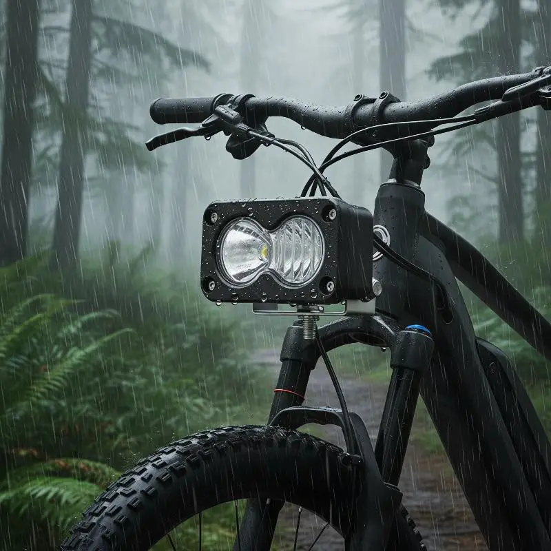 3 Inch LED Pod Spotlight Wide Angle Illumination Headlight for Ridstar Q20 Motorcycle Pickup Offroad Camping Vehicle
