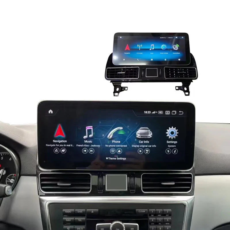 

Автомагнитола 4G+64G с 12,3-дюймовым сенсорным экраном Android, мультимедийный плеер, Carplay, GPS-навигация для ML GL