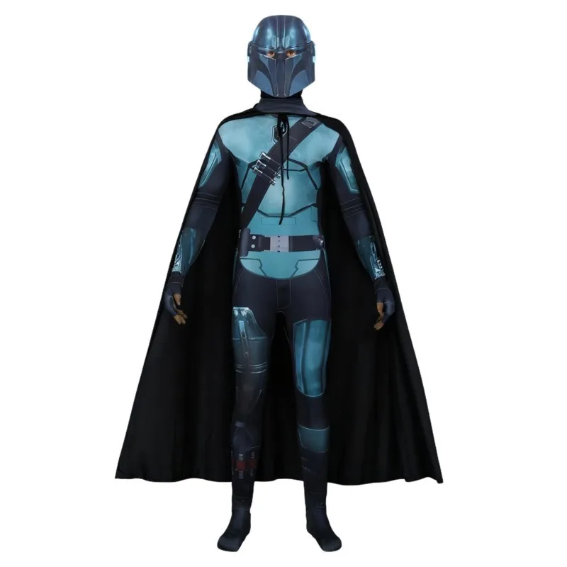 Disfraz de película St para hombre, ropa Da Boys Lo, traje rian Battle, capa de una pieza, fiesta azul, puesta en escena, Navidad y Halloween