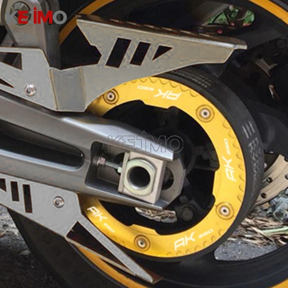 Aluminum Accessories For Kymco AK550 AK 550 2017 2018 2019 2020 CNC Motorcycle Transmission Belt Pulley Protector Guard Cover