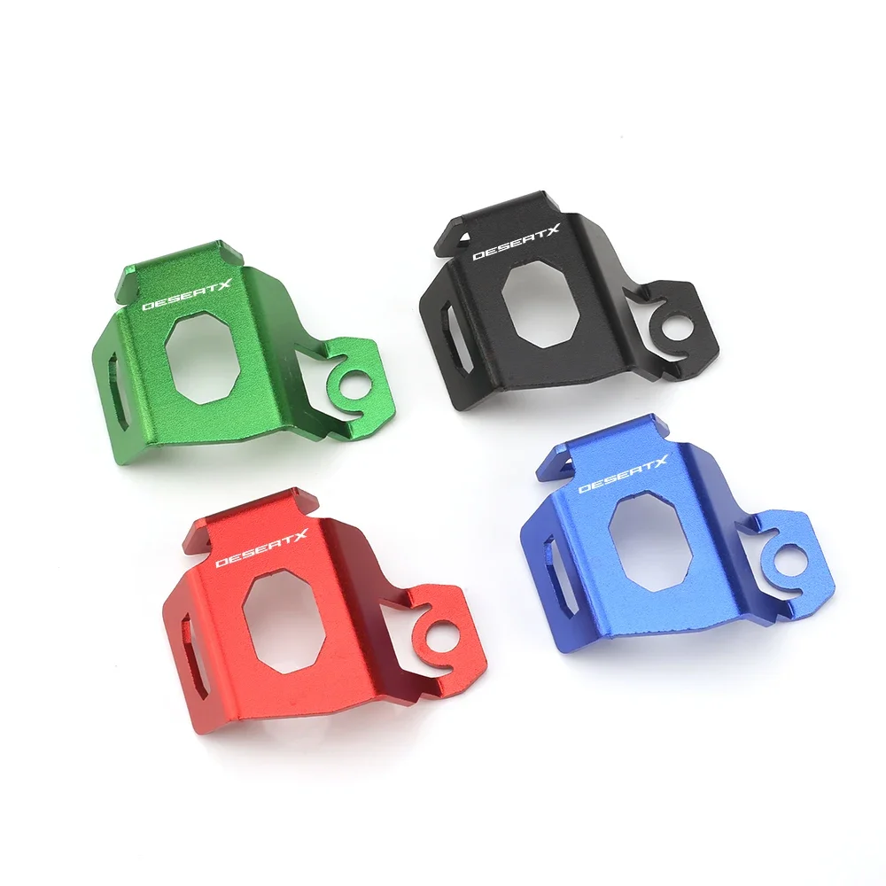 For Ducati Desert X DesertX 2021 2022 2023 Rear Brake Fluid Reservoir Guard Cover Protector Oil Cup Cap Guard Accessories CNC