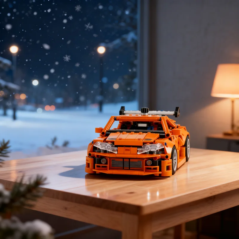 

Набор из 796 деталей MOC: Техническая модель SUPRA. Креативный конструктор для самостоятельной сборки. Подарок, украшение для дома и офиса. Премиум-класс для взрослых и детей.